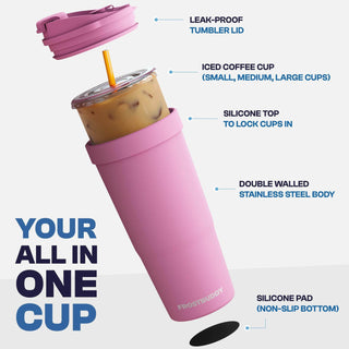 Frost Buddy To-Go Buddy Purple Glitz 30oz