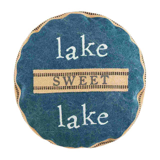 Lake Round Pillow