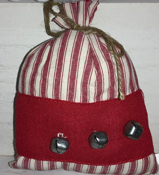 Striped Band Bag w/Bells