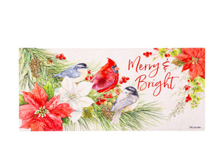 Merry & Bright Cardinal Switch Mat
