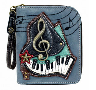 Chala 839 Zip Around Wallet
