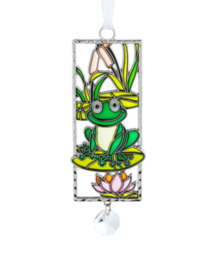 Painted Frog Ornament