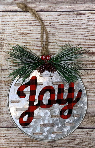 Metal Holiday Ornament