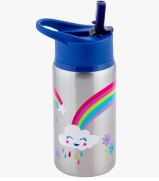 Stephen Joseph Stainless Water Bottle Rainbow
