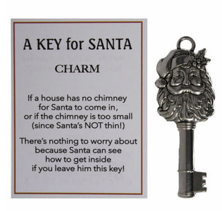 A Key for Santa Charm