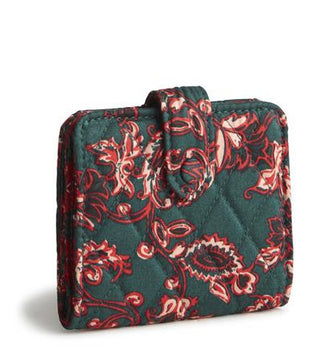 Vera Bradley Small Tab Wallet Victorian Vines