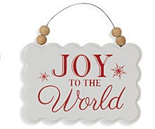 Holiday Sign Ornament