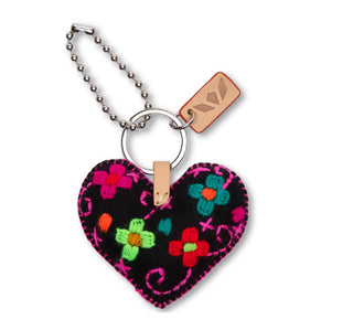 Consuela Corazon Chico Charm Heart Black
