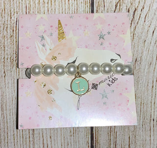 Jane Marie Kids Monogram Bracelet