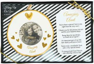 Photo Frame Ornament Amazing Aunt