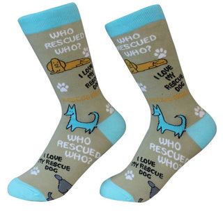 E&S Pets Who Rescued Who Socks