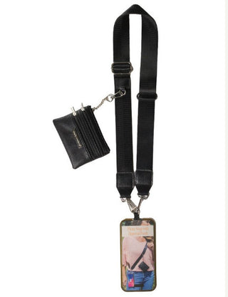 Simply Southern Crossbody Phone Wallet Black