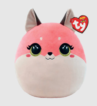 Ty Squish A Boo Roxie Pink Fox