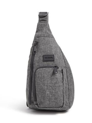 Vera Bradley ReActive Mini Sling Backpack Gray Heather