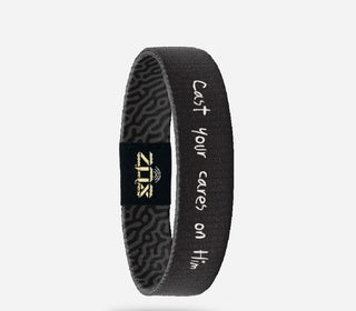 Zox Interactive Bible Verse Bracelet Cast Your Cares on Him