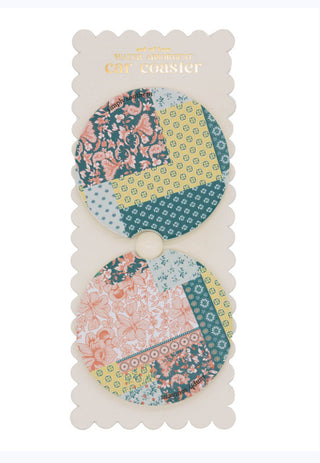 Simply Southern Car Coaster Set Quilted Pattern