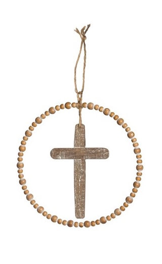 Wooden Cross Wall Decor