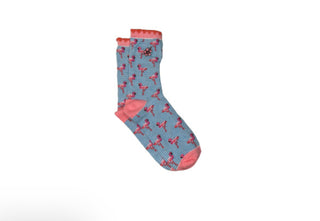 Simply Southern Socks Flamingo