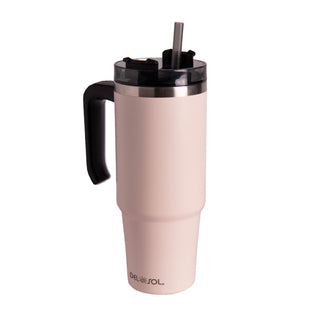 Del Sol Color Changing Tumbler White to Pink