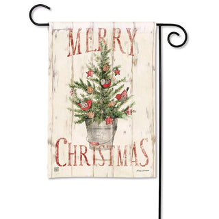 Farmhouse Christmas Garden Flag