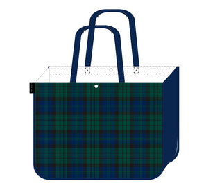 Simply Southern Eco Bag Jumbo Green Plaid (fir)