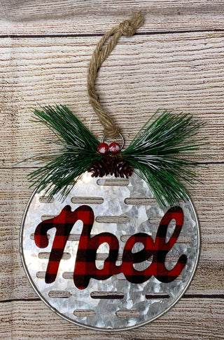 Metal Holiday Ornament