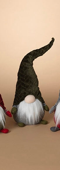 Plush Holiday Gnome 21”