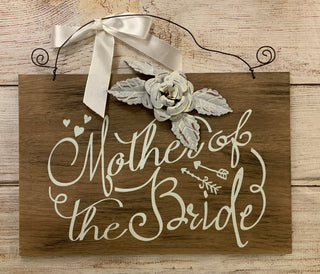 Parent of the Bride Sign