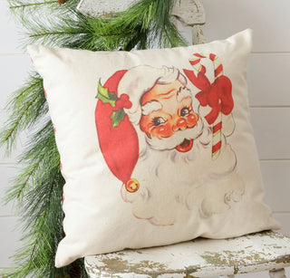 Reversible Retro Santa Pillow