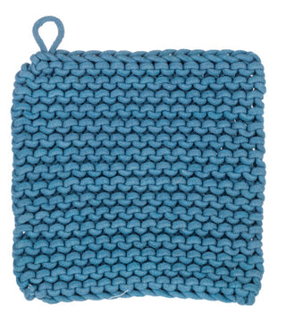 Crochet Pot Holder Blue