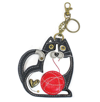 Chala 806 Key Fob/Coin Purse Fat Cat