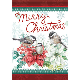 Festive Feathers Garden Flag