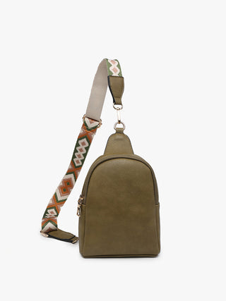 Jen & Co Ellen Sling Olive M2436
