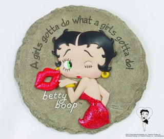 Spoontiques Betty Boop Garden Stone