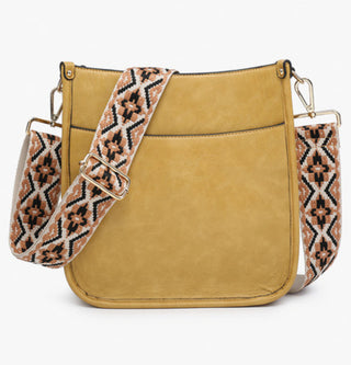 Jen & Co Posie Crossbody Mustard M2168