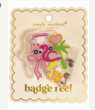 Simply Southern Badge Reel Tropic