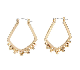 Whispers Rhomubs Ball Hoop Earrings WN003046/47