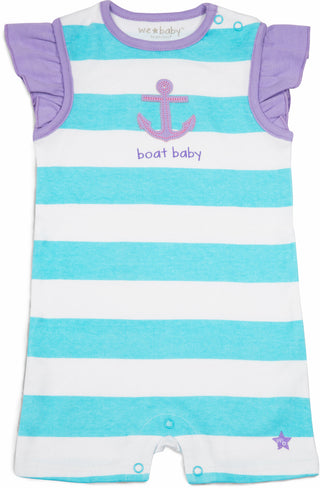 We Baby Boat Baby Girl Romper 12-24 Months