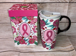 Lang Floral Ribbons Travel Mug