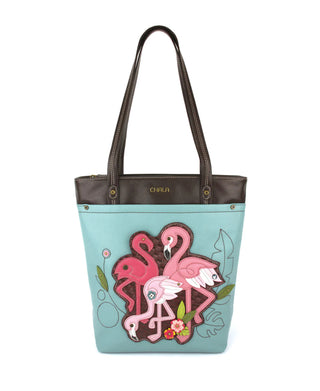 Chala Deluxe Everyday Tote Flamingo Blue 855