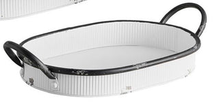 Metal Oval Tray