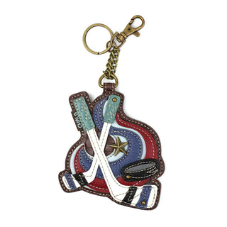 Chala 806 Key Fob/Coin Purse Hockey