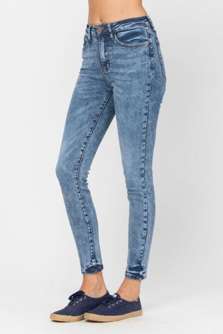 Judy Blue Acid Wash Skinny Jeans 88158