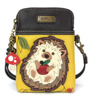 Chala 827 Cellphone Crossbody Hedgehog A Mustard