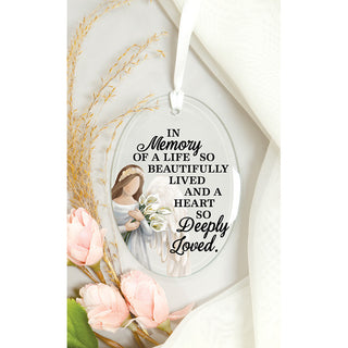 Beautifully Lived Glass Ornament