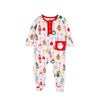 Mudpie Pink Ornament Sleeper