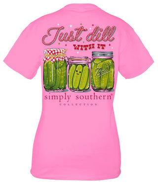 Simply Southern Dill Fancy Candy T-Shirt  L