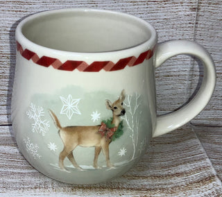 Stoneware Woodland Animal Mug
