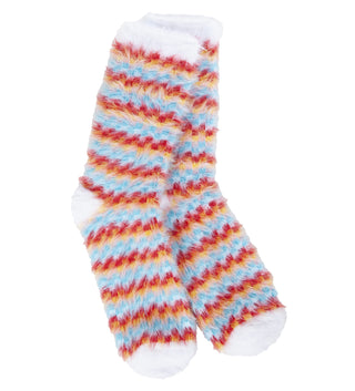 World’s Softest Socks Holiday Feather Mini Crew Wonderland Check 75670