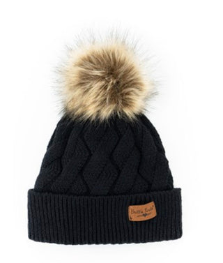 Britt’s Knits Mainstay Plush-Lined Pom Hat